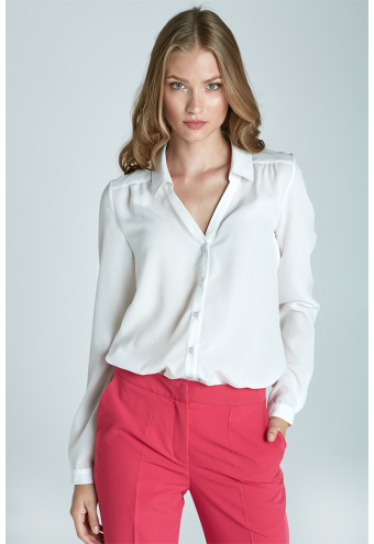 Chemisier chic, décolleté en V